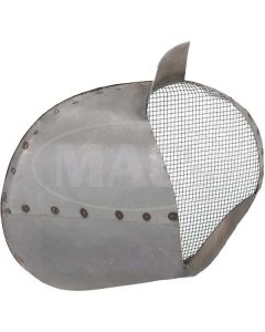 1955-1957 Ford Thunderbird Air Duct Scoop with Screen, Right