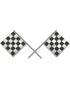 Crossed Flags Emblem/ 55 T-bird