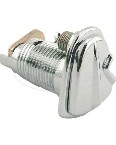 1955-1956 Ford Thunderbird Trunk Lock Cylinder Housing & Cover, Chrome