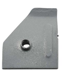 1955-1957 Ford Thunderbird Soft Top Header Trim Retainer, Left, Stainless Steel