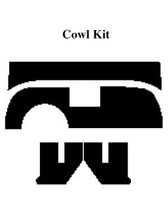 1955-1956 Ford Thunderbird Insulation Kit, Cowl Kit