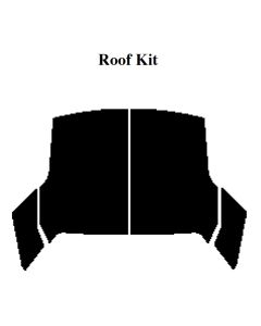1955-1956 Ford Thunderbird Insulation Kit, Roof Kit