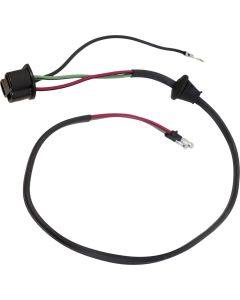 Ford Pickup Truck Headlight Socket Wire - PVC Wire - Short Ground Wire - 24 Long - Molded Ends