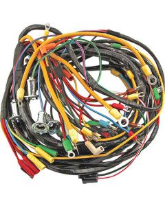 Ford Pickup Truck Dash Wiring Harness - Molded Ends - Use With 50 Amp Alternator - V8