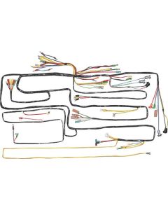 Ford Pickup Truck Dash Wiring Harness - Molded Ends - UsingGenerator & Oil Lights & Turn Signals - 6 Cylinder