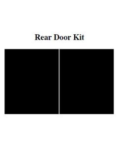 1956 Ford Pickup AcoustiSHIELD, Cargo Door Insulation Kit, Panel Delivery