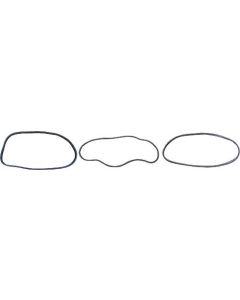 Cab Weatherstrip Kit/ Small Back Wdo & No Chrome