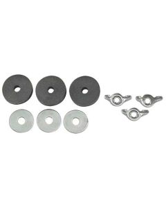 1956-1957 Ford Thunderbird Battery Hold Down Nut & Washer Set, For Group 32N Battery