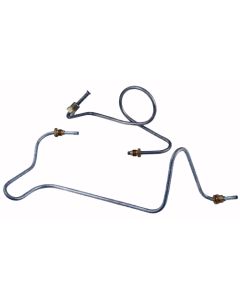 1956 Ford Thunderbird Distributor To Carburetor Vacuum Line, 2 Piece Set