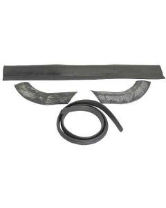 1956 Ford Thunderbird Continental Kit Seal Set, For Stone Guard, 4 Pieces