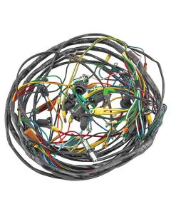 1956 Ford Thunderbird Dash Wiring Harness, Molded Ends, For Cars With Generator & Oil  Lights