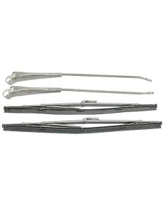 Wiper Arms & Blades Kit/ 1956-57 T-bird