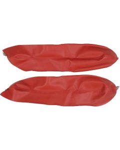 1956 Ford Thunderbird Armrest Covers, Fiesta Red #LB31