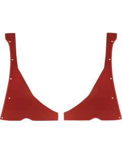 Quarter Panel Boards/ Red/ 56 T-bird