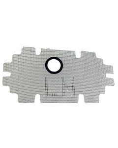 1956-1957 Ford Thunderbird Cowl Side Vent Screen, Left