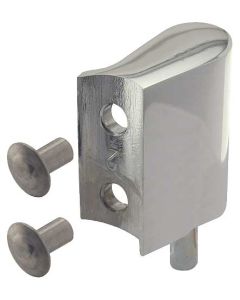1956-1957 Ford Thunderbird Windwing Hinge, Upper Right, With Rivets