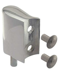 1956-1957 Ford Thunderbird Windwing Hinge, Upper Left, With Rivets