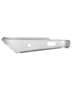 1955-1956 Ford Thunderbird Upper Door Trim Panel, Left, Hole For Power Window Switch, Aluminum