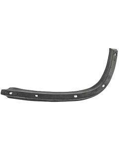 1955-1957 Ford Thunderbird Hard Top Weatherstrip, Left, Curved On Deck