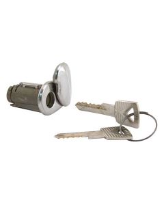 Door Lock Cylinder And Keys - Right - Ford/Mercury Except Skyliner Retractable Hardtop