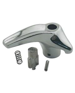 1958-1960 Ford Thunderbird Vent Window Handle, Right, Chrome, Includes Button