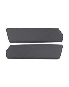1957-60 Ford Pickup Sun Visors, New Style, Charcoal Corinthian Grain Vinyl