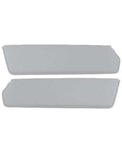 1957-60 Ford Pickup Sun Visors, New Style, Off-White Corinthian Grain Vinyl