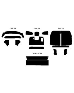 1957-60 Ford Pickup AcoustiSHIELD, Complete Cab Insulation Kit