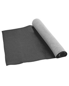 1957 Ford Thunderbird Vinyl Floor Cover, Black #LB13