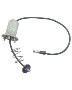 1957 Ford Thunderbird License Plate Light Socket, Reproduction, 10 Long