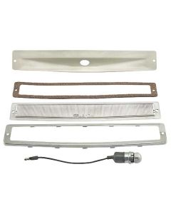 1957 Ford Thunderbird Rear License Plate Light Assembly, 12 Volt