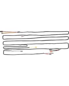 1957 Ford Thunderbird Body Wiring Harness, PVC Wire, 16 Terminals, Automatic Transmission