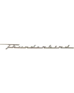 1957 Ford Thunderbird Fender Nameplate
