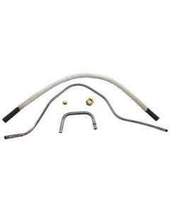 1958-1960 Ford Thunderbird Automatic Choke Tube, With Insulator, Steel As Original, 352 V8