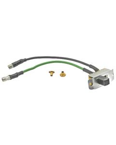 1955-1959 Ford Thunderbird Map Light Switch & Wires, Includes Attaching Rivets
