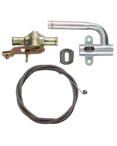 1958-1960 Ford Thunderbird Heater Hot Water Control Valve Kit