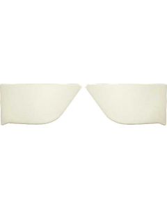 1958-1959 Ford Thunderbird Quarter Trim Panels, White #2, Coupe & Convertible