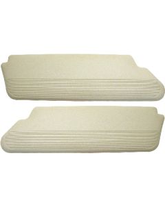 1958-1959 Ford Thunderbird Sun Visors, White Bison Grain Vinyl