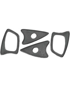1958-1960 Ford Thunderbird Outside Door Handle Pad Set, 4 Pieces, Rubber