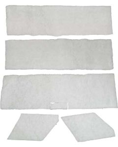 1958-1960 Ford Thunderbird Headliner Insulation Set, 5 Pieces