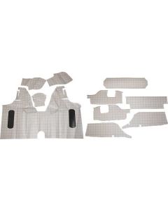 1958-1959 Ford Thunderbird Trunk Interior, Pattern # 121, Convertible