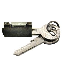 Lock Cylinder & 2 Ford Script Keys, Used In Trunk & Tailgate
