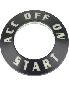 1958-1959 Ford Thunderbird Dash Ignition Switch Bezel, Off-On-Start