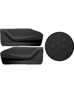 1959 Ford Thunderbird Door Trim Panels, Black #1, Trim Code 1Y