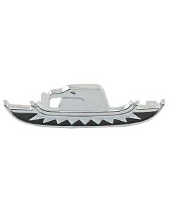 1958-1959 Ford Thunderbird Trunk Lock Ornament Key Hole Cover, Convertible
