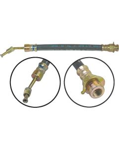1959-1960 Ford Thunderbird Outer Front Wheel Brake Cylinder to Connector Hose, 9-1/2" Long