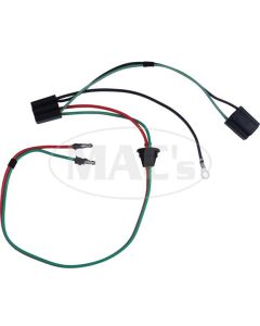 Ford Pickup Truck Headlight Socket Wire - Two Sockets With Grommet - 20 Long - Left