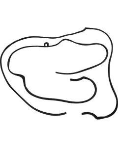52-4 Ford 4dr Door Seal Set