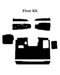 1953-55 Ford Pickup AcoustiSHIELD, Floor Insulation Kit