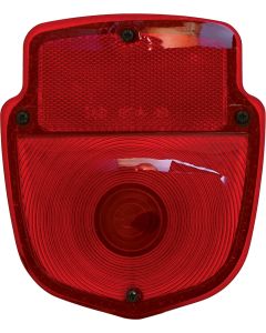 Tail Light Asmbly/ Lt/ Ss Housing/ Red Lens